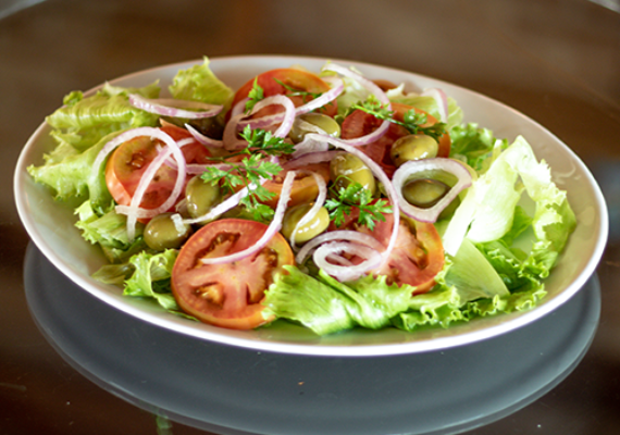 Salada simples
